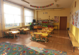 sala grupy Smerfy